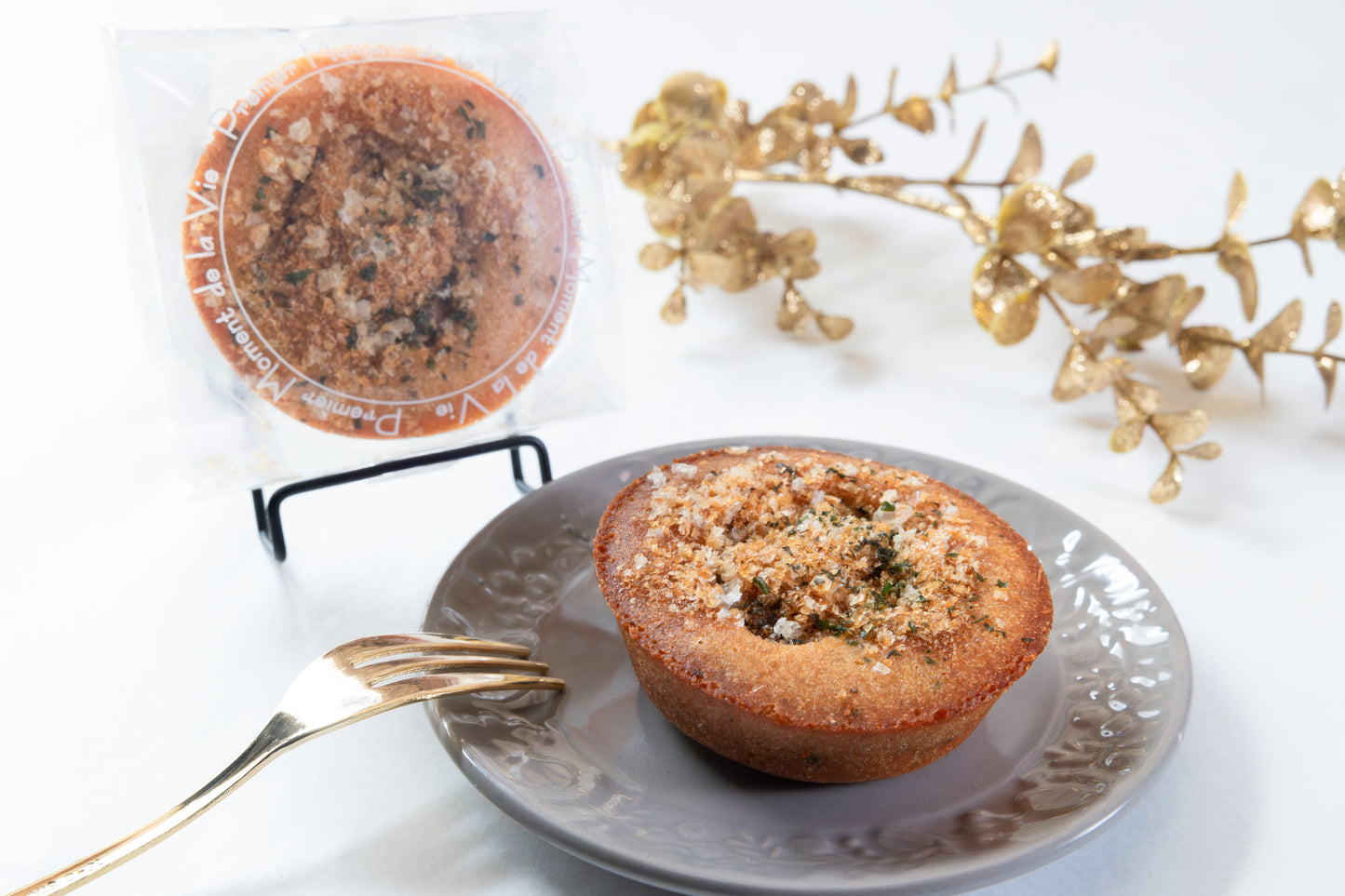 ムール貝の香草米粉焼き